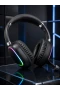 MAX-17 Beyaz Bluetooth 5.0 Kulaklık – RGB Tasarım | 10 Metre Kablosuz Bağlantı