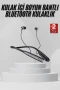 Bluetooth 5.3 Boyun Askılı Kulaklık – 100 Saat Kullanım, Düşük Gecikme ve Manyetik Başlık