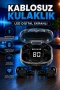 Bluetooth 5.3 Kablosuz Hifi Kulaklık LED Ekranlı 30 mm Sürücü