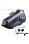 Kask İçi Bluetooth 5.3 Intercom Kulaklık – 1000 m İletişim Mesafesi, 1000 mAh, IPX6 ve RGB Işık