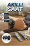 Bluetooth Akıllı Saat – Çağrı Cevaplama, Nabız ve Uyku Takibi