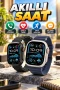 Bluetooth Akıllı Saat Sesli Görüşme GPS Titreşimli Bildirim ve Müzik Kontrolü