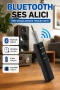 Bluetooth Ses Alıcısı Klipsli Taşınabilir Kablosuz Müzik Adaptörü