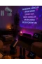 Android Akıllı Projektör 1080P – Bluetooth Hoparlör ve 2 Kablosuz Karaoke Mikrofonlu