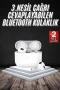 Bluetooth Kulaklık 3. Nesil Pro Kablosuz Stereo Kulak İçi Kulaklık iOS Android Uyumlu Wireless Charge