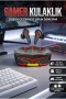 Bluetooth Kulaklık HD Ses Işıklı Metal Kasa Mikrofonlu iOS Android Uyumlu