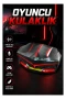 Bluetooth Oyuncu Kulaklığı – Gürültü Engelleme | LED Aydınlatma