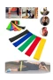 Yoga Pilates ve Fitness İçin Esnek Dayanıklı Direnç Egzersiz Bandı