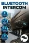 BT22 Kask Bluetooth Kulaklık Su Geçirmez Motosiklet Intercom Kulaklık