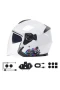 Motosiklet Kask İçi Bluetooth Kulaklık – BT5.3, IPX6, 1000mAh Pil ve Çift Telefon Desteği