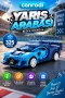 C51073W CADA BLUE RACE CAR 325 PARÇA BLOCK OYUNCAK