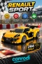 C51094W CADA RENAULT SPORT RS 0101 294 PARÇA BLOCK OYUNCAK
