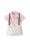 Carters Erkek Bebek Body Şort Set 1u634810 Pembe