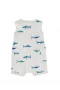 Carters Erkek Bebek Kısa Tulum 1s475110 Gri