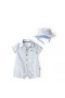 Carters Erkek Bebek Kısa Tulum 1u634210 Mavi