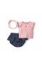 Carters Kız Bebek Alt Üst Set 1u538410 Pembe