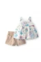 Carters Kız Bebek Alt Üst Set 1u637410 Renkli
