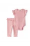 Carters Kız Bebek Body Pantolon Set 1u270010 Pembe