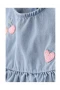 Carters Kız Bebek Body Şort Set 1u529310 Mavi