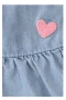 Carters Kız Bebek Body Şort Set 1u529310 Mavi