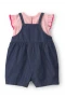 Carters Kız Bebek Salopet Set 1u563510 Mavi