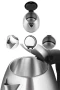 Paslanmaz Çelik Kettle 1.8 Litre Gizli Rezistanslı Elektrikli Su Isıtıcı İnox