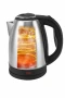 Paslanmaz Çelik Kettle 1.8 Litre Gizli Rezistanslı Elektrikli Su Isıtıcı İnox