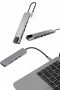 MacBook Uyumlu 3ü 1 Arada Type-C Dönüştürücü Adaptör – HDMI ve USB 3.0