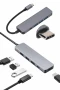 MacBook Uyumlu 3ü 1 Arada Type-C Dönüştürücü Adaptör – HDMI ve USB 3.0