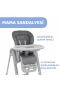 Chicco Polly Magic Relax Mama Sandalyesi Grey Melange