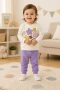 Çiçek Baskılı Basic Bebek Takımı – 6-24 Ay