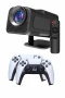 Çift Kollu Game Box Android TV Projeksiyon Cihazı Kumandalı Dahili Hoparlör