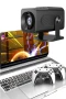 Çift Kollu Game Box Android TV Projeksiyon Cihazı Kumandalı Dahili Hoparlör