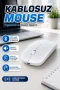 Çift Modlu Bluetooth ve Kablosuz Şarjlı Mouse – Ergonomik Sessiz Tasarım