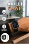 Çok Fonksiyonlu Akıllı Saat – Bluetooth, Arama ve Sosyal Medya Bildirimli