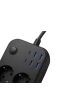 Akım Korumalı Çoklu Priz – 4 Priz, 4 USB ve 2 Type-C Girişli Hızlı Şarj