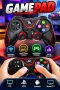 Çoklu Cihaz Uyumlu Gamepad PC PS3 Android Smart TV Denetleyici
