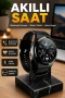 Çoklu Kordonlu Akıllı Saat Bluetooth Çağrı Cevaplama Dokunmatik Ekran Müzik Dinleme