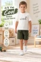 Cool Nakış Detaylı Çocuk Takımı – 2/6 Yaş