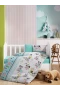 Cotton Box Flanel Bebek Nevresim Takımı Dalmaçyalı