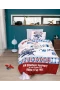 Cotton Box Junior Nevresim Takımı Tek Kişilik Flying Gri