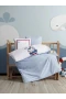Cotton Box Punch Ranforce Nakışlı Bebek Nevresim Takımı Miniyo