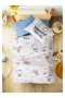Cotton Box Ranforce Bebek Nevresim Takımı Seaman Mavi