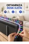 Dekoratif Peri Led 5 m 50 Ampullü Şeffaf Kablo Aydınlatma