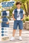 Denim Kumaş ve Tişörtlü Çocuk Takımı – 5/12 Yaş