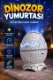 Dinozor Yumurtası Tasarımlı Döner Projektörlü Gece Lambası