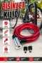 DMX4633 Çelik Halatlı Bisiklet ve Scooter Kilidi 80 cm