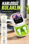 Dokunmatik Ekranlı Kayar Kapaklı Bluetooth 5.4 Stereo Kablosuz Kulaklık