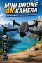 E99 Pro Katlanabilir Mini Drone 4K HD Kamera APP Kontrollü 360° Takla Özellikli