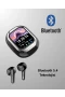 Bluetooth 5.4 ENC Kulaklık – EQ Modlu, Dokunmatik Kontrollü Akıllı Kutulu